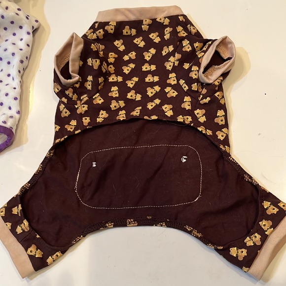 Fox covered Pajamas for Dog or Cat. Size Small. Never Worn, Like New! - Picture 2 of 5